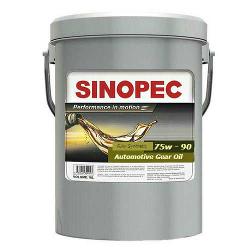 GEAR OIL AUTO FULLY SYNTHETIC GL5 75W90 18L