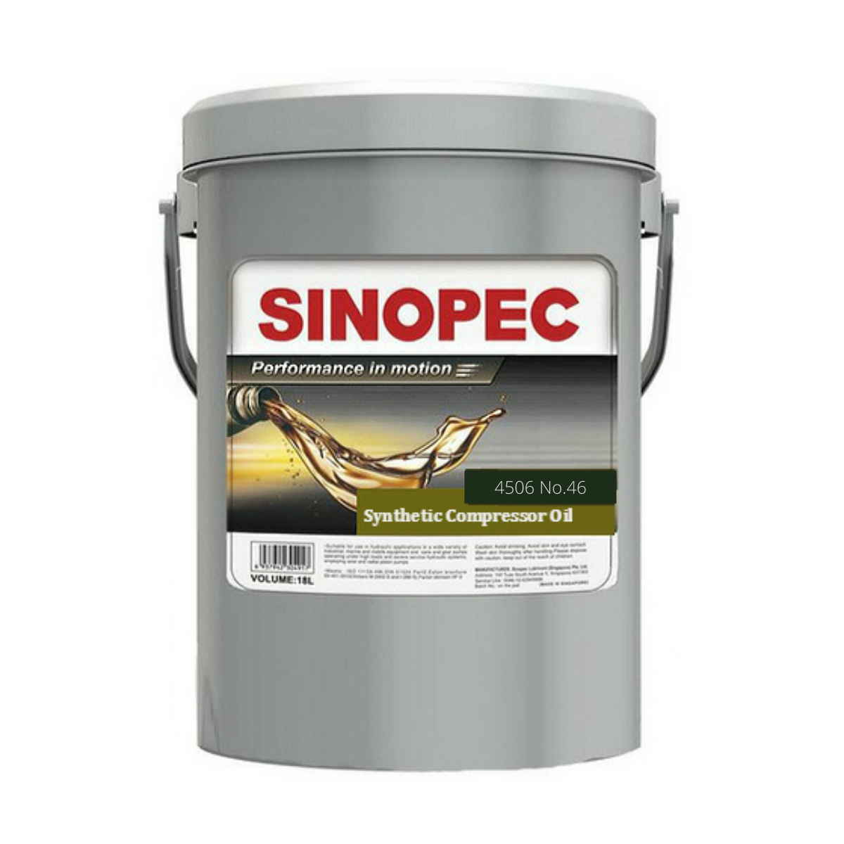 COMPRESSOR OIL SYNTHETIC 4506 NO.46 18L