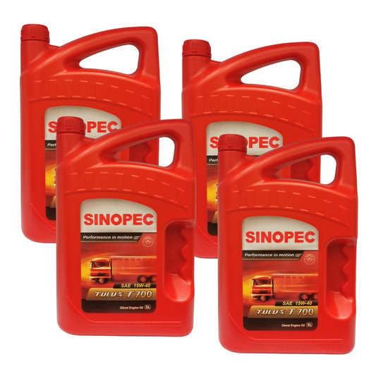 4 x DIESEL ENGINE OIL TULUX T700 CK-4 15W-40 5L